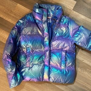 Buddy Love Iridescent Puffer Jacket